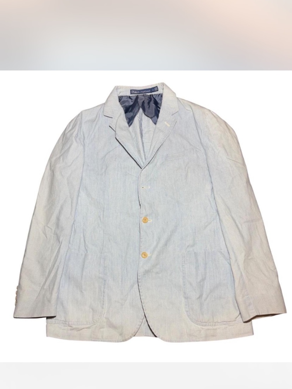 Polo Ralph Lauren men’s cotton chambray blazer